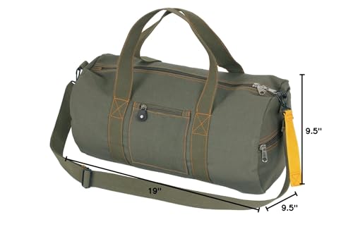 Rothco Canvas Equipment Bag Heavy Duty Utility Gear Travel Tote