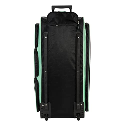 Travelers Club 30" Xpedition Rolling Duffel Bag, Seafoam