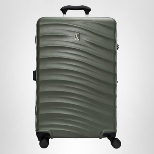 Travelpro Maxlite Air V2 Hardside Expandable Carry on Luggage, 8 Spinner Wheels, Lightweight Hard Shell Suitcase, TSA lock, Slate Green, Carry On 20-Inch