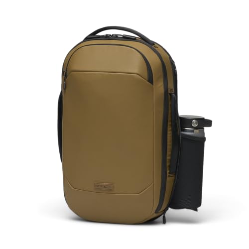 NOMATIC Navigator RS Pack 15L: 15L Premium Backpack w/ 6L Built-In Expansion - Water Resistant Anti Theft Backpack - Laptop Bag - Computer Backpack - Expandable Coyote Backpack