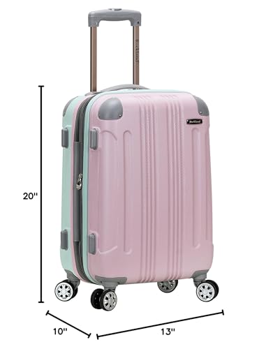 Rockland London Hardside Spinner Wheel Luggage, Carry-On 20", Mint