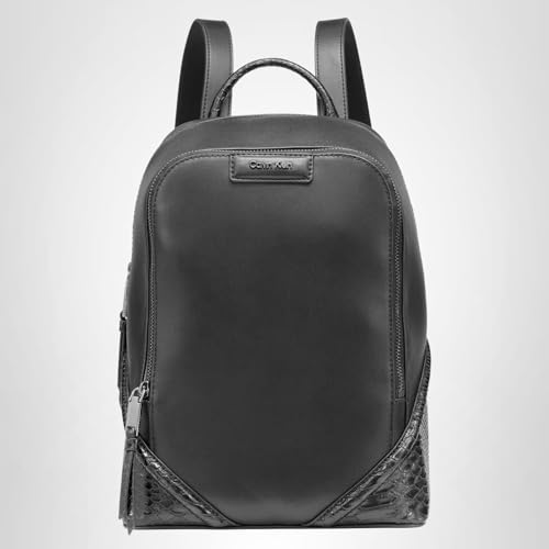 Calvin Klein Iver Organizational Backpack, Black/Gunmetal, One Size