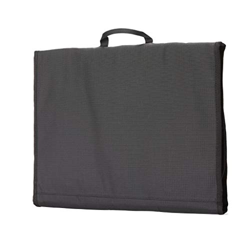 NOMATIC Apparel Sleeve- Formal Hanging Black Nylon Garment Bag for Travel, Reusable Travel Protector for Clothes