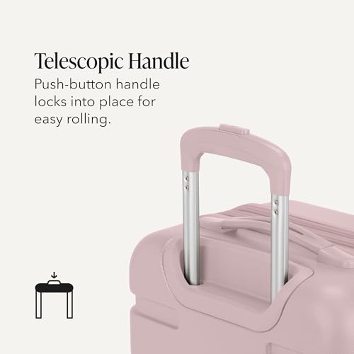 SwissGear 7366 Signature Hardside Expandable Luggage with Spinner Wheels, TSA Lock, Cup-Holder, Pink, 2-Piece Set (19/27)