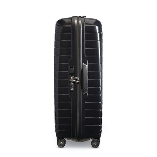 Samsonite Proxis X-Large Hardside Luggage with Dual Spinner Wheels - Innovative Roxkin™ Lightweight Shell With Ultimate Durability- Includes TSA Lock, Ergonomic Telescoping Handle - Black