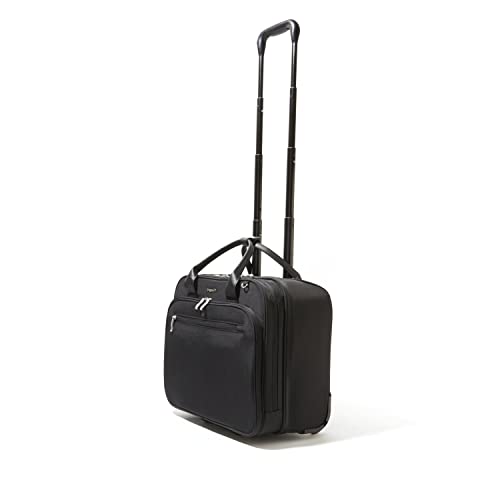Baggallini 2 Wheel Tote Luggage - Lightweight Travel Weekender Carry-On