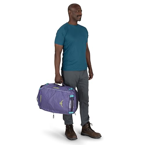 Osprey Transporter 40L Travel Duffel Bag, Red Mountain