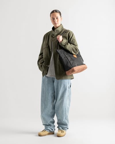 Herschel Supply Co. Heritage Tote Bag, Ivy Green/Chicory Coffee, 24.5 L