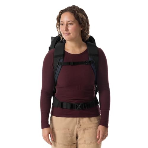 eagle creek Tour Travel Pack 40L – Lightweight, Carry-On Size Backpack with Expandable Storage, Laptop Compartment - Has Travel-Ready Features for Global Adventures - Black