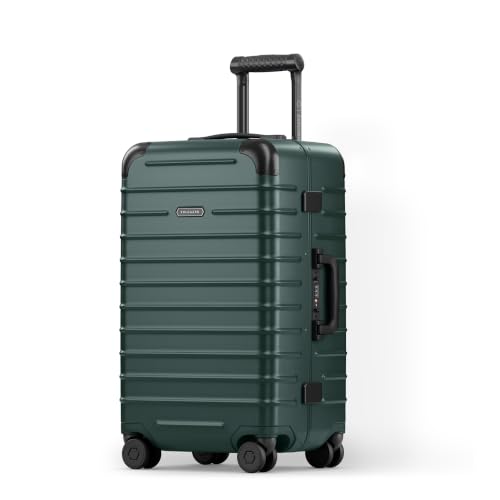 Solgaard Check-In Original Suitcase - Hardside 24.8" Travel Luggage (Jade)