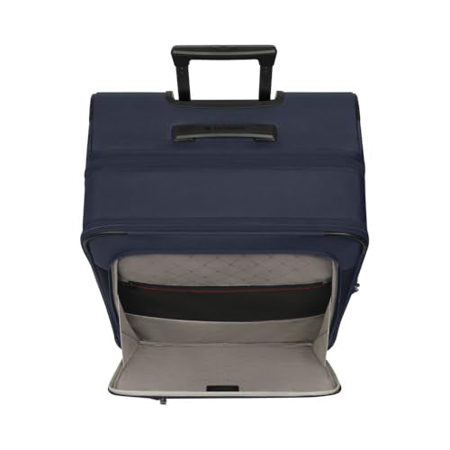Victorinox Werks Traveler 7.0, Medium Case, 8-Wheel Softside Expandable Travel Case, Navy Blue