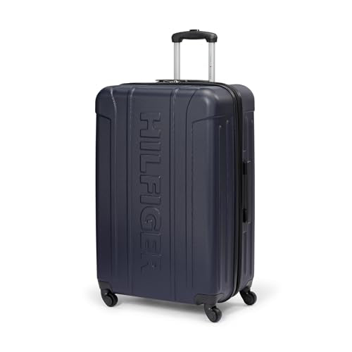 Tommy Hilfiger Unisex Luggage Check In,Navy,large