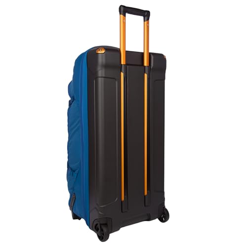 Eddie Bauer Expedition Rolling Duffel Bag with Wheels | Travel | Check-In | Luggage | Rugged | Durable - True Blue, 34"