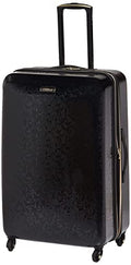 American Tourister Belle Voyage Hardside Luggage with Spinner Wheels, Black, Checked-Medium 25-Inch