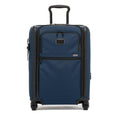 TUMI - Alpha Large Dual Access Expandable 4-Wheeled Carry-On Luggage - Zipper Expansion - Durable and Lightweight Travel Suitcase - TSA Lock Tracer - Navy Blue