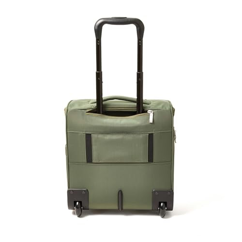 Baggallini Expandable Underseat Carry-On - Lightweight Travel Luggage Carry On Weekender with Wheels