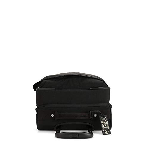 Kipling Spontaneous Softside Spinner Wheel Luggage, Integrated TSA Accepted Lock, Black Noir, Carry-On 21,KI5508