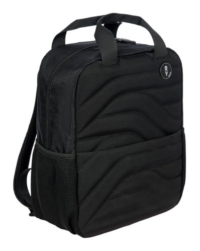 Bric's B|Y Ulisse Backpack - Premium Bag for Women and Men - Light Carry On and Airplane Travel Essential - Dual Top Handle, Luggage Passthrough - Black