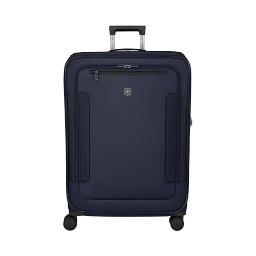Victorinox Werks Traveler 7.0, Large Case, 8-Wheel Softside Expandable Travel Case, Navy Blue