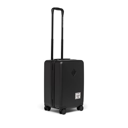 Herschel Supply Co. Unisex Heritage Hardshell Luggage, Black, Carry on - 19 Inch