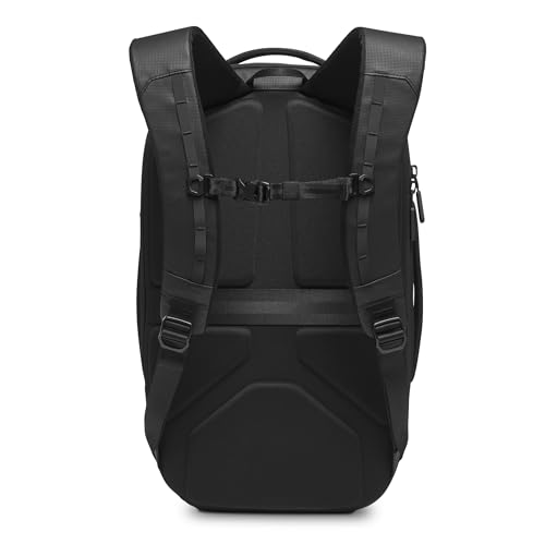 NOMATIC Navigator RS Pack 15L: 15L Premium Backpack w/ 6L Built-In Expansion - Water Resistant Anti Theft Backpack - Laptop Bag - Computer Backpack - Expandable Black Backpack
