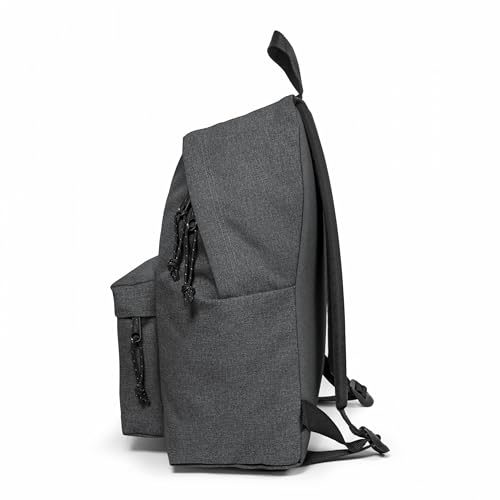 EASTPAK Padded Pak'R – 24L Iconic Backpack with Front Pocket, Water-Resistant Fabric, Vegan Materials & Adjustable Straps, Black Denim