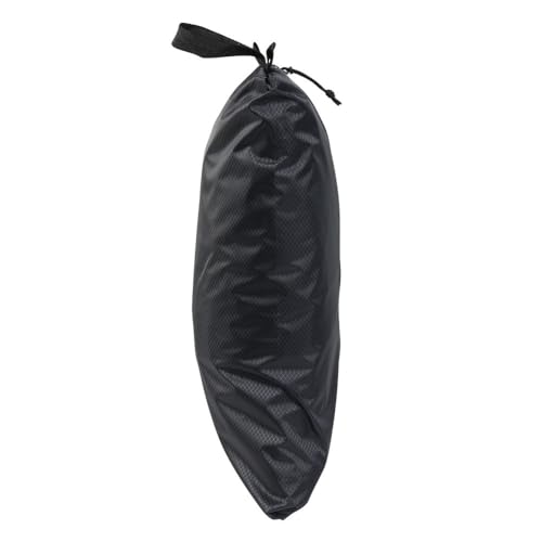 Eagle Creek Pack-It Isolate Shoe Sack - Breathable Shoe Sack for Travel - Lightweight & Portable - Washable - Water-Resistant - Easy-Grab Zipper - Top Handle - Black