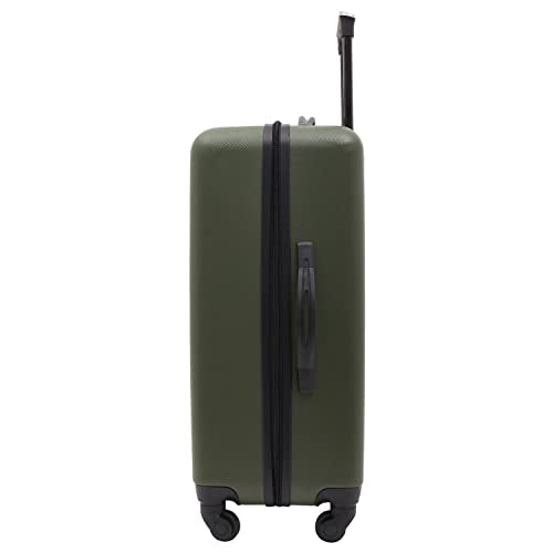 Wrangler Quest Luggage Set, Olive Green, 3 Piece Set (30"/26"/22")