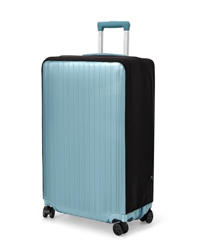 Travelkin Clear Luggage Cover Protectors For Suitcase Transparent TPU Suitcase Cover Protector Fit 18-32 Inch Luggage