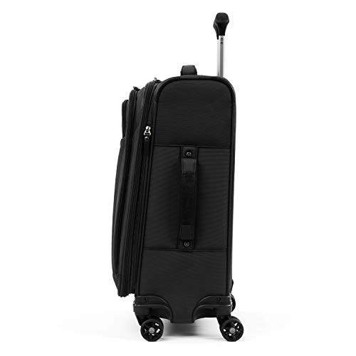 Travelpro Tourlite Softside 3-Piece Set, Expandable Luggage, 4 Spinner Wheels, Lightweight Suitcase, 21" Carry-On, 29 Check Large, Black