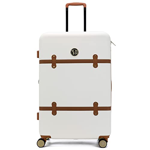 Badgley Mischka Grace 3 Piece Expandable Retro Luggage Set, 3 Piece Set