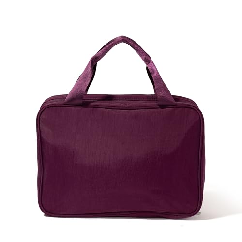 Baggallini Large Hanging Travel Toiletry Kit - Lightweight 8x11 Inch Makeup Bag