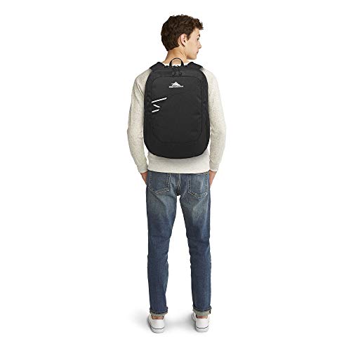 High Sierra Outburst Backpack With 15.6" Laptop Pocket, Black