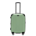 Kenneth Cole REACTION Renegade Luggage Expandable 8-Wheel Spinner Lightweight Hardside Suitcase, Seafoam, 24-Inch Checked