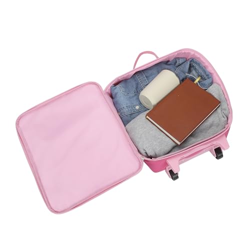 Bioworld Hello Kitty Bows 14" Youth Pink Pilot Case Luggage Suitcase