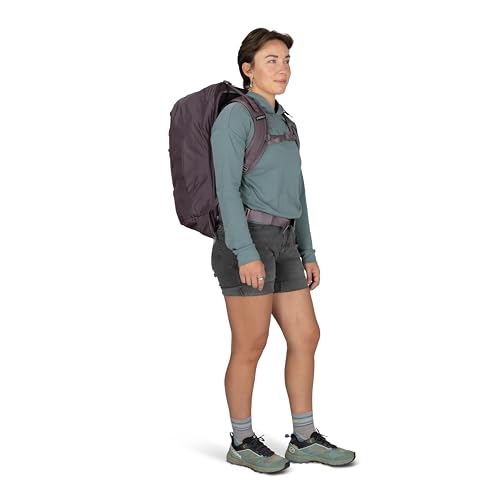 Osprey Fairview 40L Women's Travel Backpack - Carry On Bag with Laptop Sleeve and Toiletry Pocket, Black