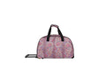 Lucas Designer Carry On Luggage Collection - Lightweight Pattern 22 Inch Duffel Bag- Weekender Overnight Business Travel Suitcase with 2- Rolling Spinner Wheels (SEA FORM) (PAISLEY)
