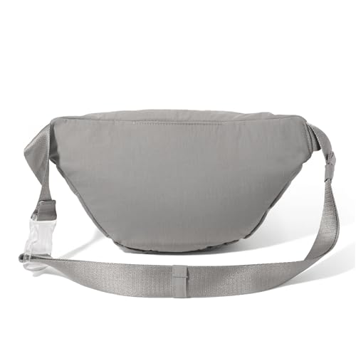 Baggallini Swift Belt Bag Sling Bag - Lightweight 12"x7" Crossbody Bag Fanny Pack Belt Bag w/RFID and Adjustable Strap