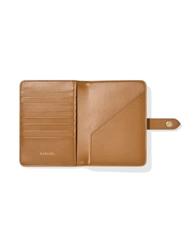 Paravel Cabana Passport Case | Paloma | Travel Wallet | Passport Holder with 8 Card Slots