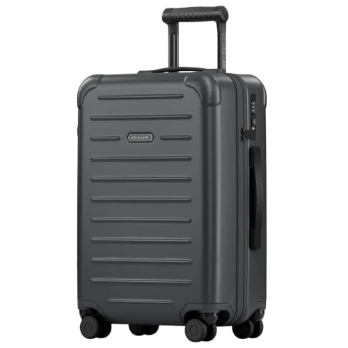 Solgaard Carry-On Closet Lite - Hard-Shell 22.4" Travel Luggage Bag (Grey)