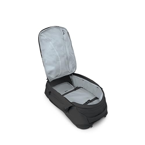 Osprey Farpoint 40L Men's Travel Backpack - Carry On Bag with Laptop Sleeve and Toiletry Pocket, Black