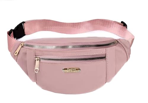 Fanny Packs Waist Pack for Women, Waterproof Waist Bag with Adjustable Strap for Travel Sports Running
