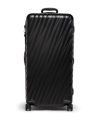 TUMI - 19 Degree Large Trunk - 4-Wheeled Durable Hard Shell Checked Luggage - TSA Lock - 31.3" X 15.8" X 14.8" - Black Texture