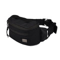 Eddie Bauer 3L Skylar Crossbody Waist Pack with Versatile Pockets and Adjustable Belt - Black