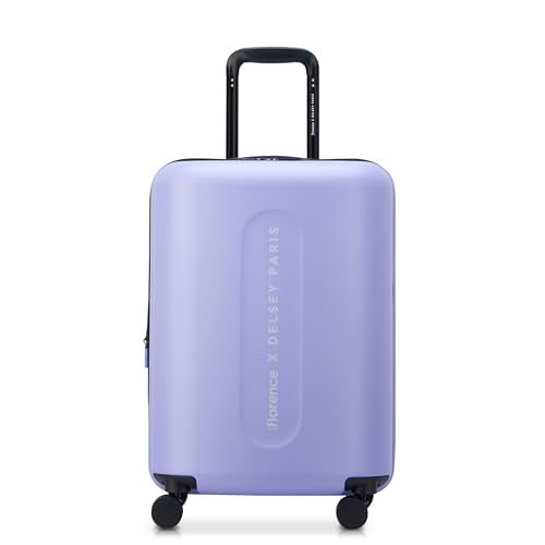 florence by mills Catch Flights Hardside Expandable Luggage with Spinner Wheels, Lavender, Carry-On 20 Inch