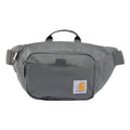 Carhartt Classic Adjustable Sling Bag, Durable, 600-Denier Water Resistant Hip Pack, Essential Wait Pack (Gravel)