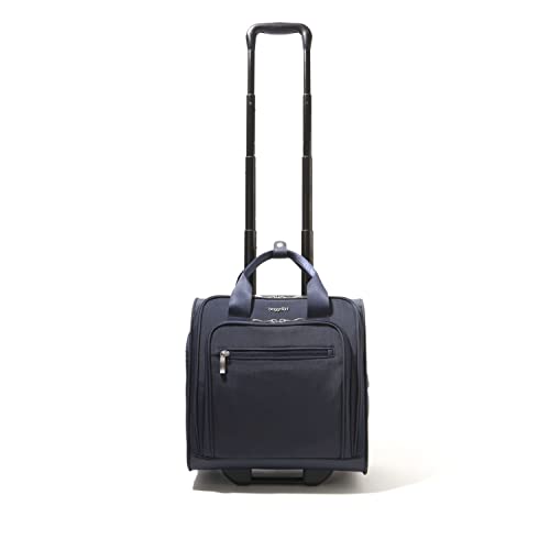 Baggallini 2 Wheel Underseater Carry-On - Lightweight Travel Weekender Luggage