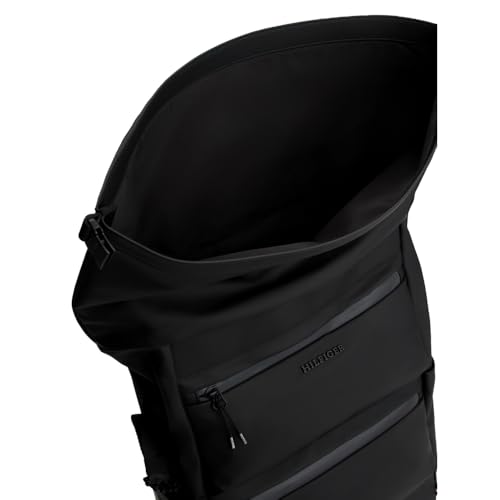 Tommy Hilfiger Mens Rolltop Backpack, Black
