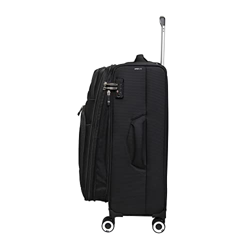 Intrepid 22" Softside Carry-on 8 Wheel Expandable Spinner with TSA Lock