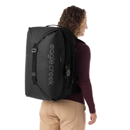 eagle creek Tour Travel Pack 40L – Lightweight, Carry-On Size Backpack with Expandable Storage, Laptop Compartment - Has Travel-Ready Features for Global Adventures - Black